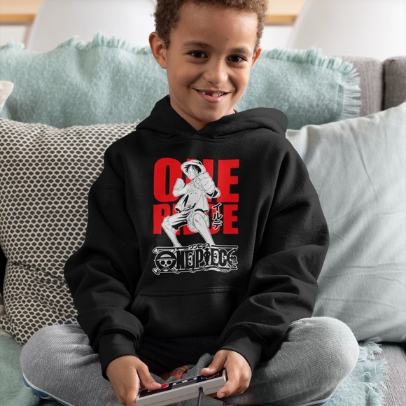 ONE PIECE ANIME DESIGN:: UNISEX CUSTOM HOODIE - Picture 4 of 5